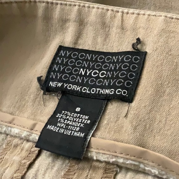 𝅺new YORK CLOTHING COMPANY A-line skirt. Size 8 - Picture 4 of 4